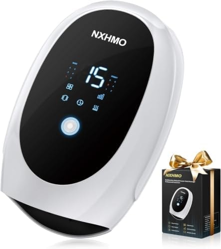 NXHMO Hand Massager with Heat and Compression,Hand & Wrist Massager for Arthritis and Carpal Tunnel Pain Relief