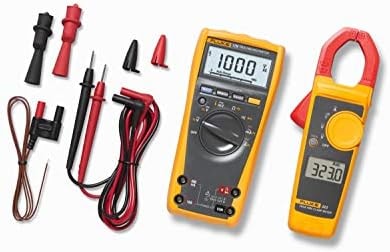 Fluke 179 Multimeter and 323 Clamp Meter True-RMS Combo IMSK Industrial Multimeter Service Kit