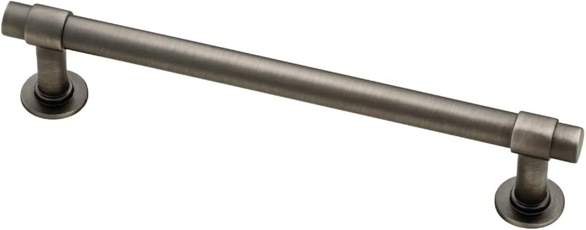 Franklin Brass Francisco (1-Pack) Cabinet Handles 5-1/16" Hole Center Pulls | Heirloom Silver Hardware for Kitchen Drawers, Dressers, Furniture P29618-904-C