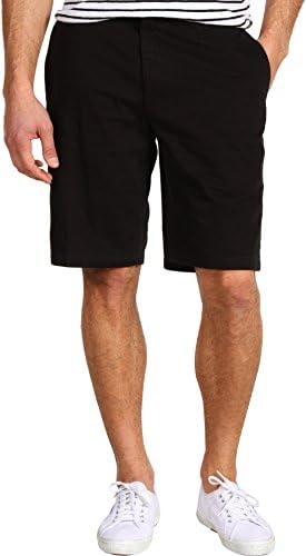 Dockers Men's Perfect Short Classic Fit 10.5", Black, 38