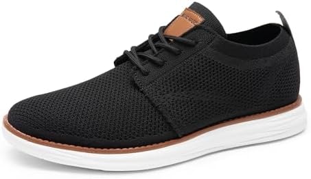 Bruno Marc Men's KnitFlex Breeze Casual Dress Sneakers,Black,10