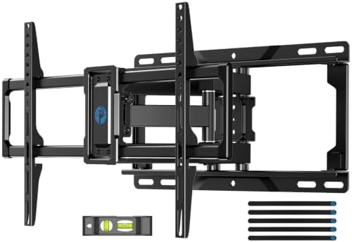 Pipishell Full Motion TV Wall Mount for 42-85 inch TVs up to 110lbs