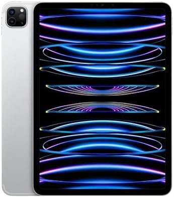 Apple 2022 iPad Pro (11-inch, Wi-Fi + Cellular, 1TB) - Silver (Renewed)