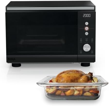 Ninja Crispi™ Microwave & Air Fryer, FusionCrisp™, 14-in-1, Black, MW101BK1