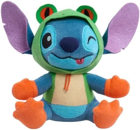 Disney Stitch Goes Wild Small Plush - Stitch Frog by Just Play