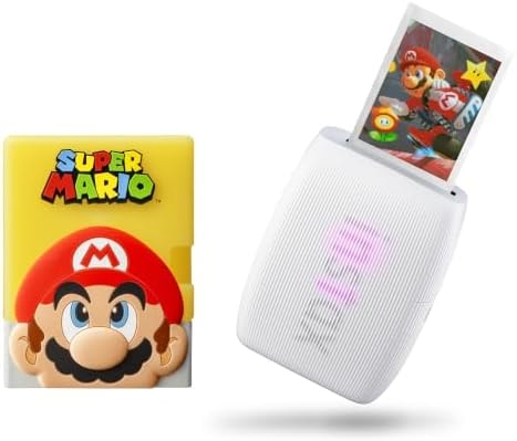 Fujifilm Instax Mini Link 3 Super Mario Smartphone Printer + Silicone Case
