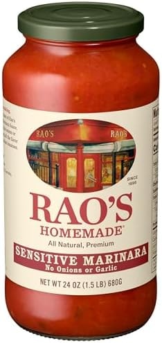 Rao's Homemade Sensitive Sauce Made with Italian Tomatoes, 24 oz