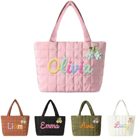Personalized Nylon Tote Bag, Cute DIY Yarn Decor, Bachelorette Party Favors, Ideal Wedding Bridesmaid Gifts, Thoughtful Presents for Women, Best Friends & Family