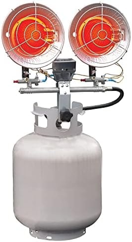 MASTER LP Tank Top Space Heater, Variable Output, 32,000 BTU (MH-32-TTC)