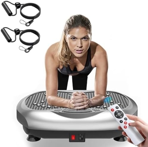 Whole Body Vibration Plate for Lymphatic Drainage, 990 Speed Levels, 330 lb