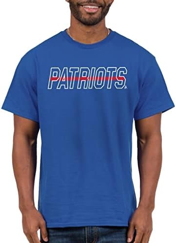 Junk Food NFL - New England Patriots Championship Drive Adult SS T-Shirt