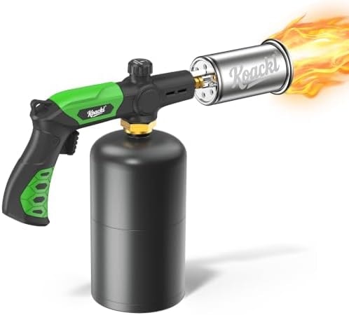 KOACKL 12.6" CSA Propane Torch 2462°F Adjustable Flame Kitchen Searing