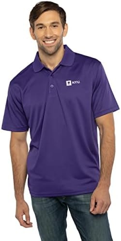 Vantage Apparel Team Color Poly Polo, NYU Violets, 3XL