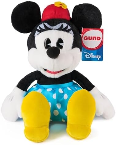 GUND Disney Official Minnie Mouse 14-Inch Deluxe Plush Toy for Ages 1+