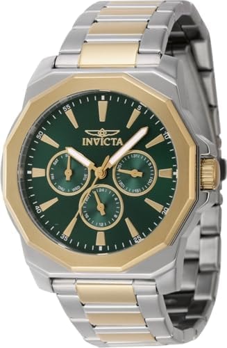 Invicta Men's Speedway 42mm Stainless Steel Quartz Watch, Two Tone (Model: 46847)