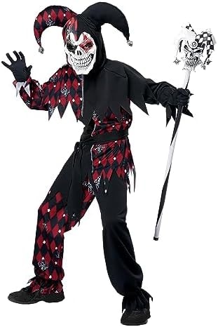 California Costumes Child's Sinister Jester Costume Small (6-8)