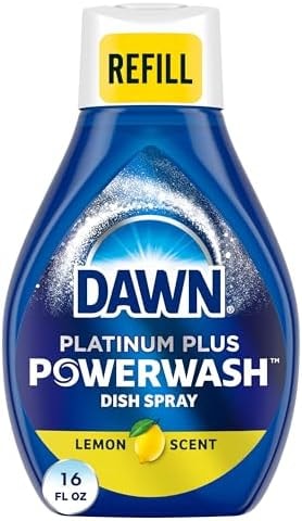 Dawn, Platinum Plus Lemon Scent Dish Spray, 16 Fl Oz