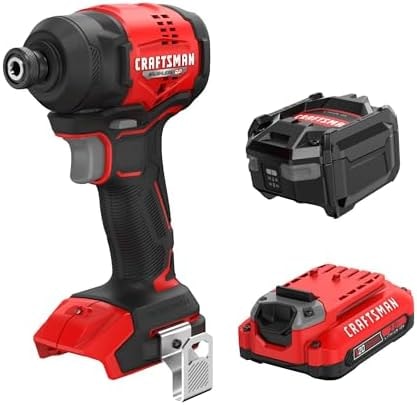 CRAFTSMAN V20 BRUSHLESS RP Compact Impact Driver Kit (CMCF811D1)