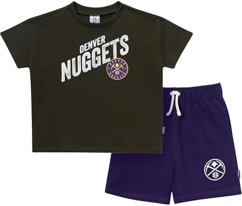 Gerber Toddler Boys' NBA Team & Shorts Set, Denver Nuggets, 2T