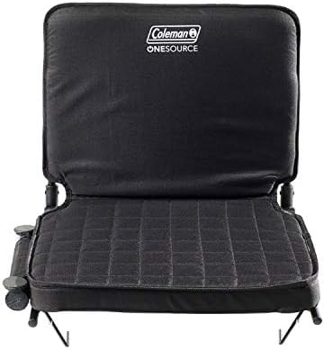 Coleman OneSource Rechargeable Heated Seat Cushion - Ideal for Tailgating Camping and Cool-Weather Outdoor Lounging