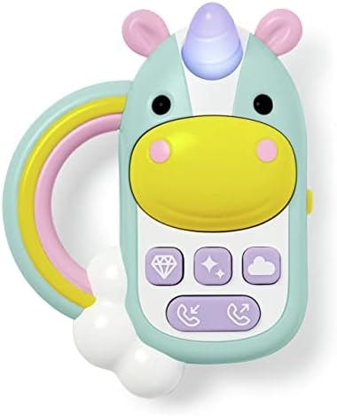 Skip Hop Baby Phone Toy: Zoo Cell Phone, Unicorn