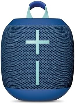 Ultimate Ears WONDERBOOM 4 Portable Waterproof Bluetooth Speaker with Balanced 360-Degree Sound and Bass, Dustproof Floating Speaker with 131ft (40m) Range - Blue
