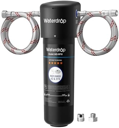 Waterdrop 10UA Under Sink Water Filter System, NSF/ANSI 42 Certified 1 Year