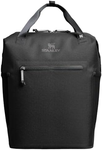 STANLEY Madeleine Soft Cooler Backpack, 14 qt, Black