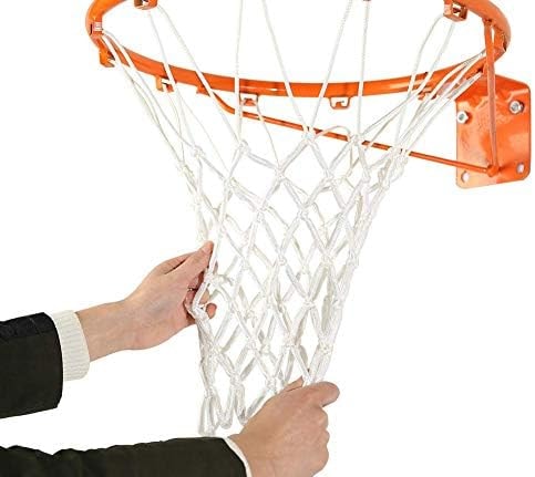 Spring Meow Basketball Nets Heavy Duty Outdoor, Weather-Resistant & Durable Replacement for 12 Loops Basketball Hoop, 2025 Upgraded Model