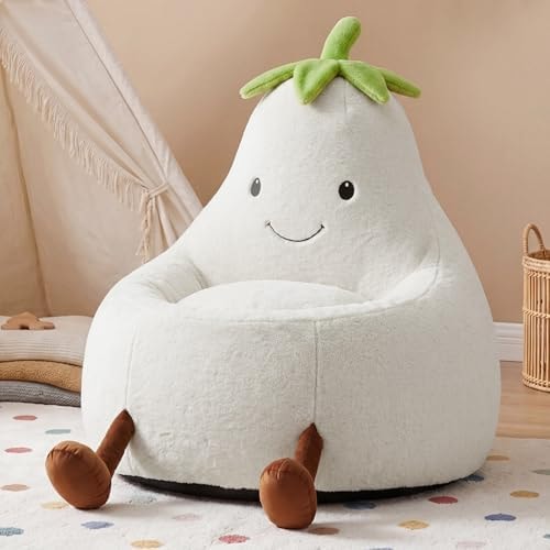 HAPPYMONT 24" Kids Bean Bag Chair for Reader, Living Room, Bedroom