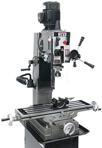 JET JMD-45GH Geared Head Square Column Mill/Drill with Newall DP500 2-Axis DRO