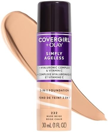 COVERGIRL Simply Ageless 3-in-1 Foundation - 232 Nude Beige