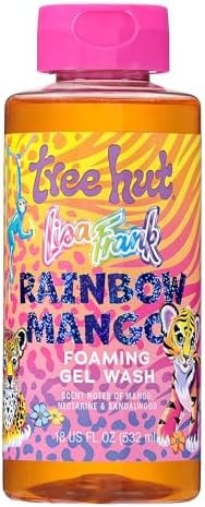 Tree Hut Lisa Frank x Rainbow Mango Body Wash, Limited Edition, 18 Fl Oz