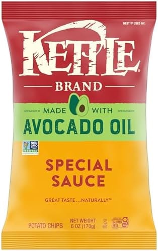 Kettle Brand Made with Avocado Oil Special Sauce Chips, 6 Oz Bag