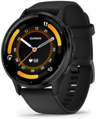 Garmin Venu® 3, Premium Fitness Smartwatch, 45mm, Black