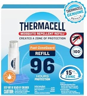 Thermacell Fuel-ZoneGuard Mosquito & Multi-Insect Repellent Refills, 96-Hr