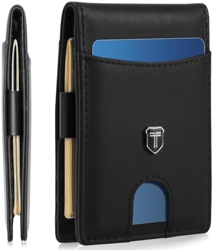 Gostwo Money Clip Wallets for Men Front Pocket Slim Card Wallet