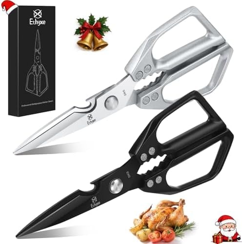 Ethyxe Kitchen Scissors Set - All Purpose Meat Cutting Shears