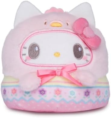 TeeTurtle Reversible Sanrio Hello Kitty Easter 4 Inch Flip Plush