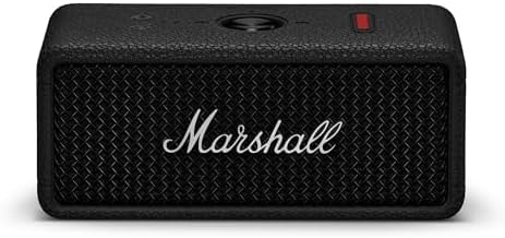 Marshall Emberton III Portable Bluetooth Waterproof Speaker - Black/Silver
