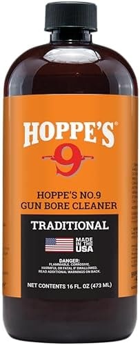 Hoppe's No. 9 Gun Bore Cleaner, 16 oz. Bottle (packaging may vary)