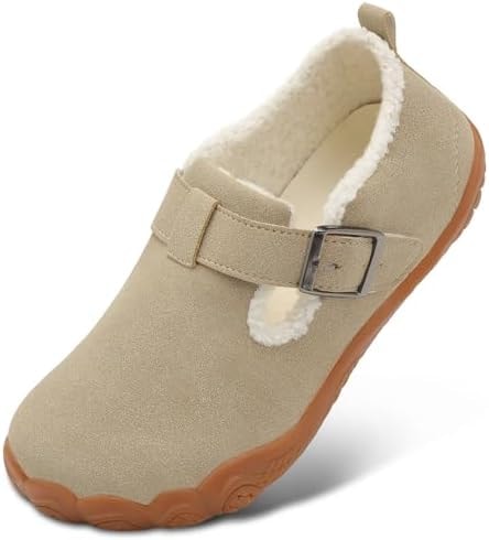 BARERUN Orthopedic Neuropathy Shoes for Women Men Beige, 10.5 Women 9.5 Men