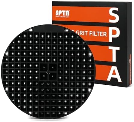 SPTA Car Wash Bucket Insert, 1Pc Car Washing Grit Trap, Car Wash Filter, Filter for Dust and Dirt, Car Cleaning Tool for Separating Gravel, Suitable for Cars Cleaning and Care Work