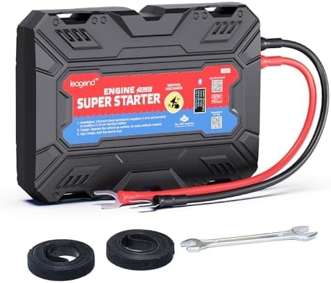 leagend Permanent Mount Super Capacitor Jump Starter - 1300A