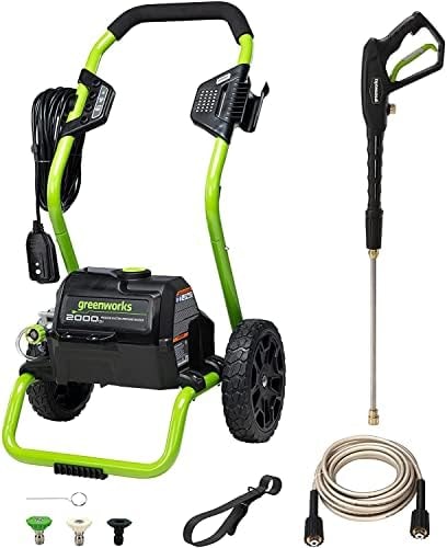 Greenworks 2000 PSI (1.1 GPM Max) Electric Power Washer