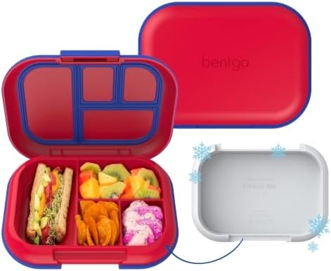 Bentgo Chill Kids 4-Compartment Bento Box Leakproof Lunch Box