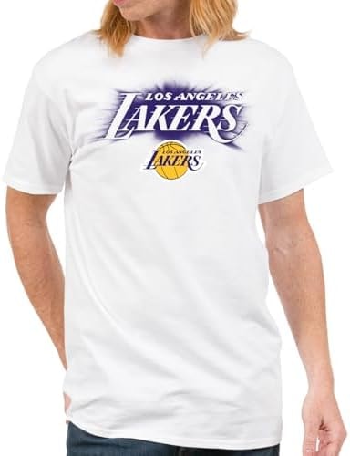 Junk Food NBA - Los Angeles Lakers NBA Spotlight Adult SS T-Shirt White