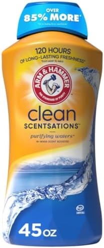 Arm & Hammer Clean Scentsations Scent Booster, Laundry Purifying, 45 Oz