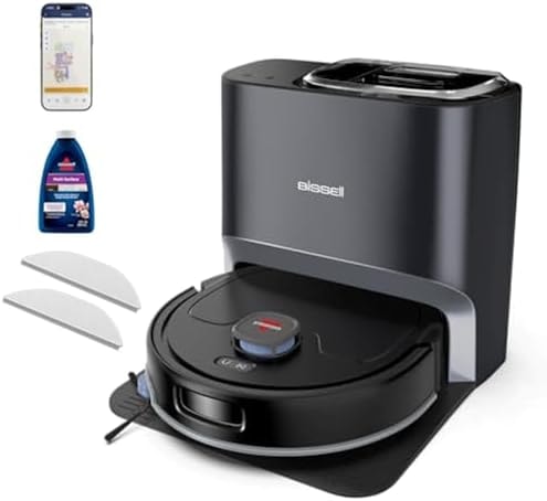 Bissell FlexClean Robot Vacuum & Mop, LiDAR Navigation, HEPA, 4270