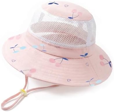 Kids Sun Hat UPF 50+ Summer Bucket Hat Lightweight Outdoor Beach Hat Adjustable for Boys Girls